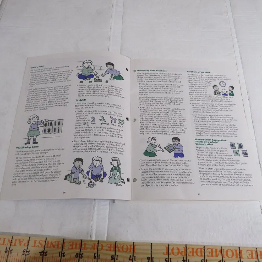 Parts of a Whole BIG BOOK (almost 2 feet tall) with teacher pages CLASSROOM